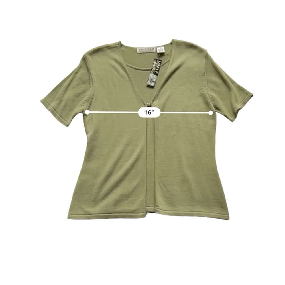 JOHN PAUL RICHARD SHORT SLEEVE TOP - Picture 5 of 7